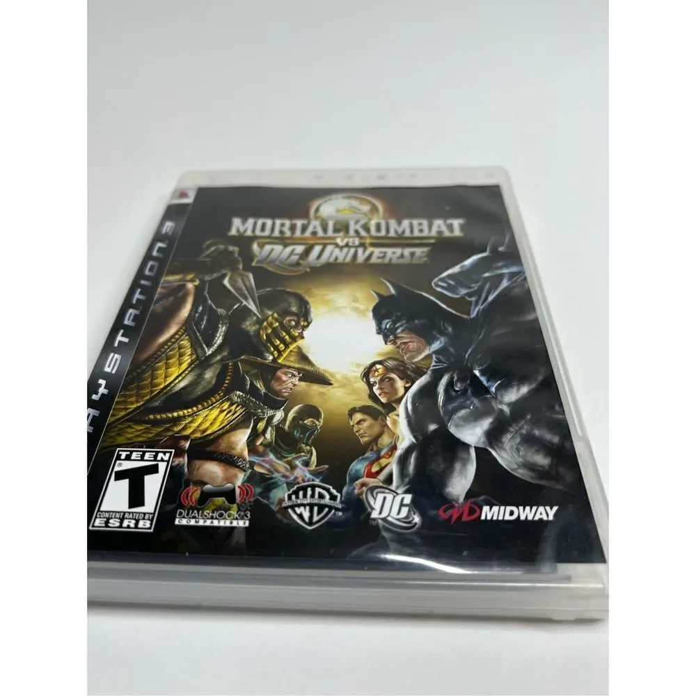 PS3 Mortal Kombat vs DC Universe 100% Complete 2008 Playstation 3 Video Game